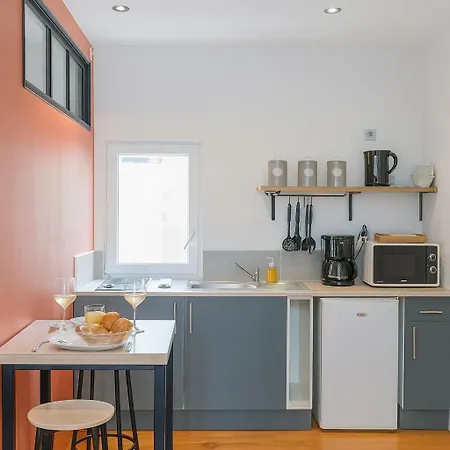 Apartment T1 Lumineux Chez Maurice Angers